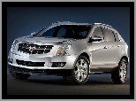 SUV, Srebrny, Cadillac SRX